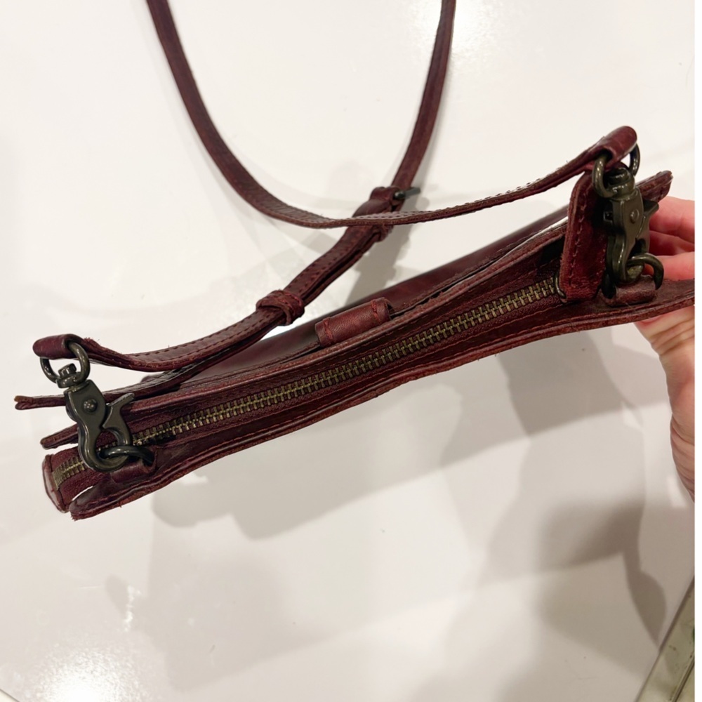 Frye Lucy Small Leather Crossbody - Picture 8 of 10
